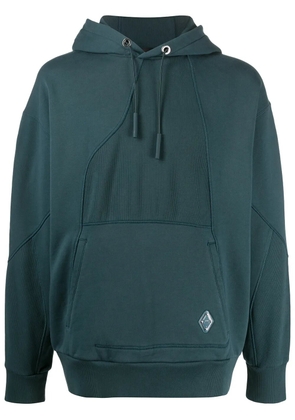 A-COLD-WALL* embroidered logo hoodie - Green