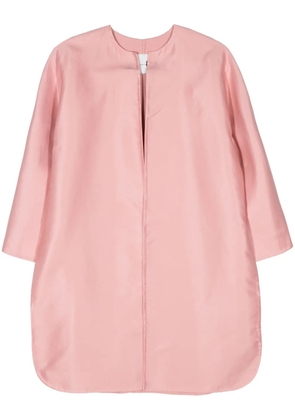 Manzoni 24 interwoven cotton-blend coat - Pink