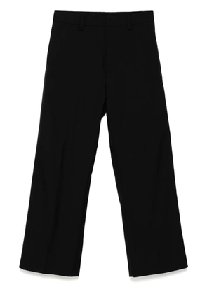 CROQUIS stright-leg trousers - Black