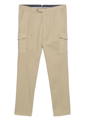 PT Torino pressed-crease slim-fit trousers - Neutrals