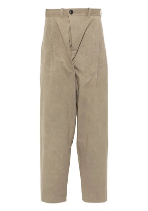 Jan Jan Van Essche tapered-leg trousers - Neutrals