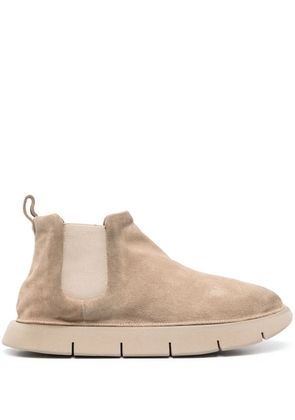 Marsèll Intagliata suede Chelsea boots - Neutrals