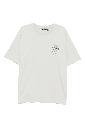 FIVE CM graphic-print T-shirt - Grey