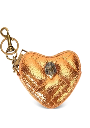 Kurt Geiger London quilted-design wallet - Orange