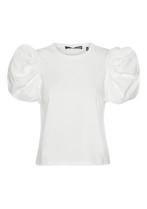 ROTATE BIRGER CHRISTENSEN puff-sleeve T-shirt - White
