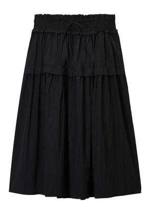 tout a coup tiered skirt - Black