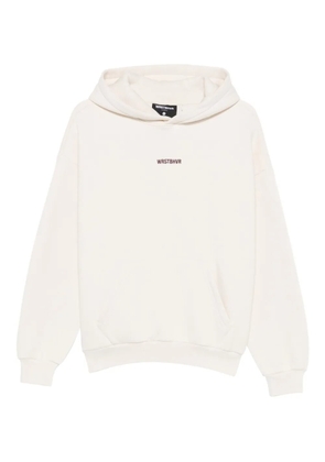 WRSTBHVR pouch hoodie - Neutrals