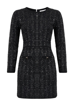 Veronica Beard Channing knit mini dress - Black