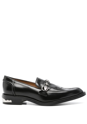 Toga Pulla stud-detailed loafers - Black