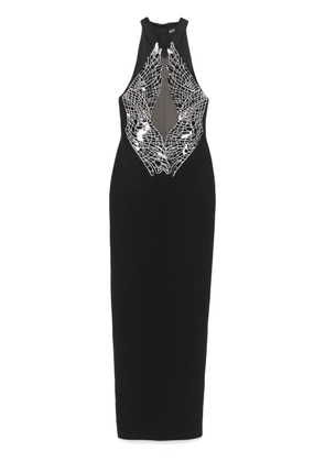 David Koma Double-Wings dress - Black