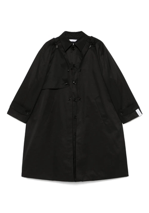 Rokh button-up coat - Black
