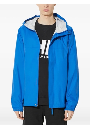 Helly Hansen hooded zipped lightweight jacket - Blue