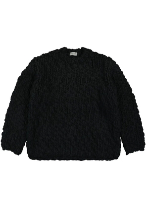 Yohji Yamamoto crew-neck sweater - Black