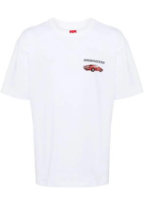 Ground Zero logo-print cotton T-shirt - White