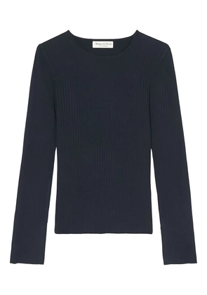 Marc O'Polo ribbed long-sleeve top - Blue