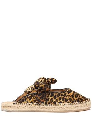 Scarosso Pina animal-print espadrilles - Neutrals