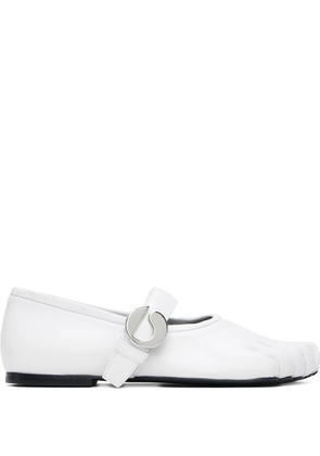Coperni Five-Toe ballerina flats - White
