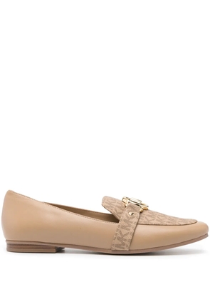 Michael Michael Kors Rory leather loafers - Neutrals