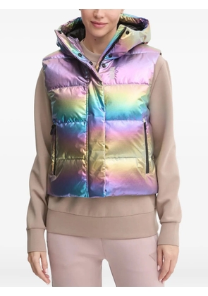 Colmar hooded padded gilet - Purple