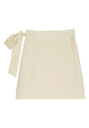 Marc O'Polo wrap-style mini skirt - Neutrals