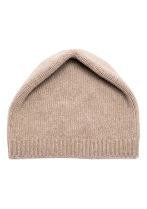 Goen.J knitted beanie - Brown