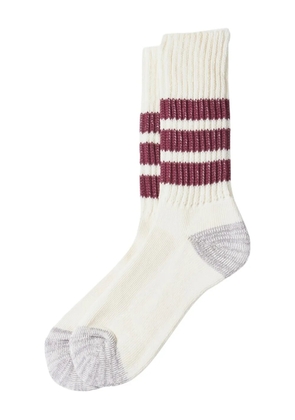 RoToTo striped socks - White