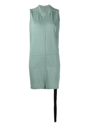 Rick Owens DRKSHDW panelled crew-neck tank top - Grey