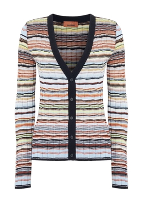 Missoni striped cardigan - Blue