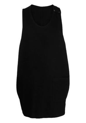 Takahiromiyashita The Soloist sleeveless long tank top - Black