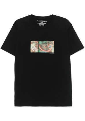 Maharishi Snake Triptych T-shirt - Black