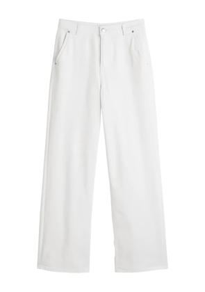 Marc O'Polo logo-patch jeans - White