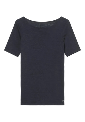 Marc O'Polo boat neck short-sleeve T-shirt - Blue