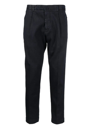 Dell'oglio pleated tapered-leg trousers - Blue