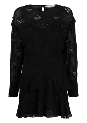 IRO Levoca guipure-lace A-line dress - Black