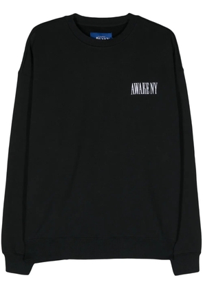 Awake NY Awake cotton sweatshirt - Black