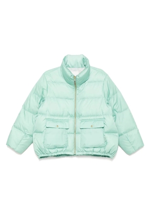 To b. by agnès b. logo-patch jacket - Green