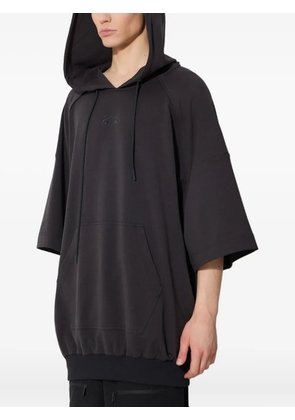 A.A. Spectrum half-sleeve hoodie - Black