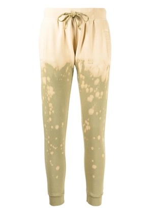 La Detresse The King cotton-blend track trousers - Yellow