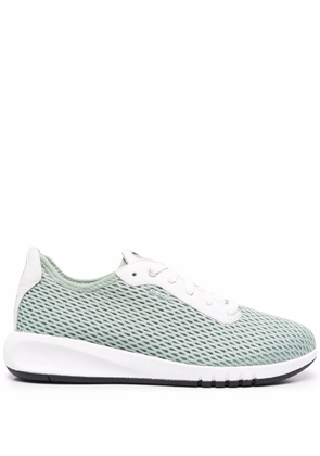 Geox Aerantis mesh lace-up sneakers - Green