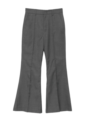 Rokh crease flared trousers - Grey