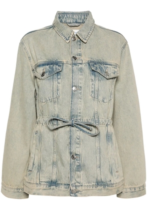 SAMSOE SAMSOE Samaggy bleached denim jacket - Blue