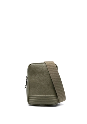DELAGE Sling canvas leather bag - Green