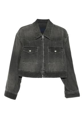 Juun.J corduroy zip-up jacket - Grey