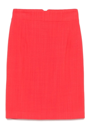 Tagliatore Nell midi skirt - Red
