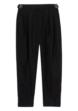 3.1 Phillip Lim double-pleat tapered trousers - Black