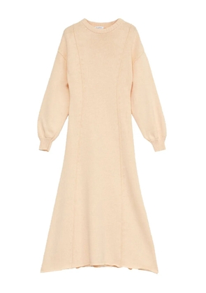 Rodebjer cuffed-sleeves midi dress - Neutrals