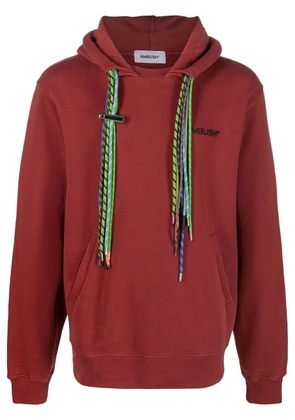 AMBUSH multi-cord hoodie - Red