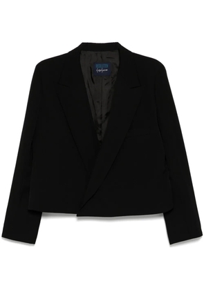 Yohji Yamamoto cropped blazer - Black
