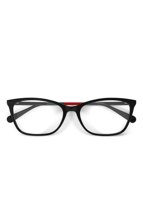 Gucci Eyewear rectangle-frame glasses - Black
