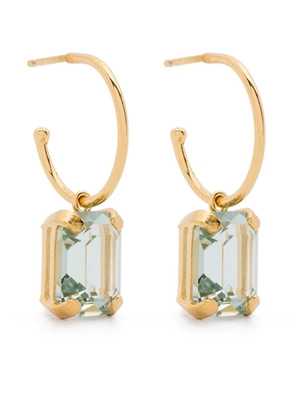 Wouters & Hendrix amethyst-pendant earrings - Gold